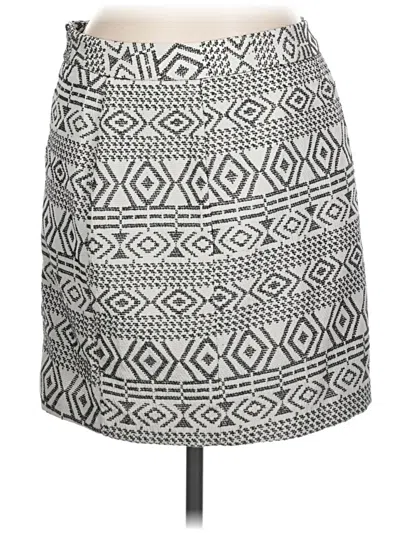 Pre-owned Quinn Casual Skirt In Gray