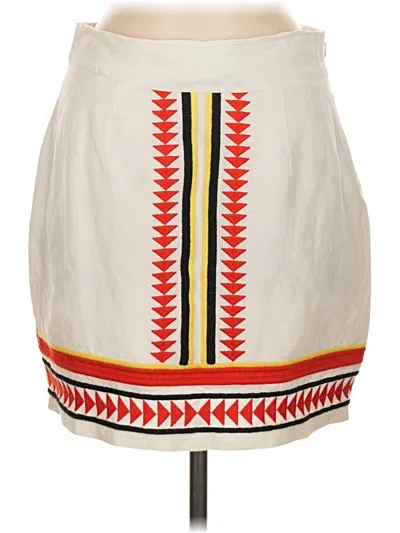 Pre-owned Quinn Casual Skirt In Ivory