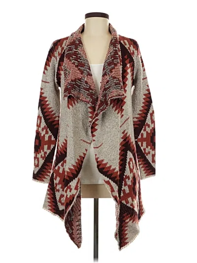 Pre-owned Quinn Kimono In Burgundy
