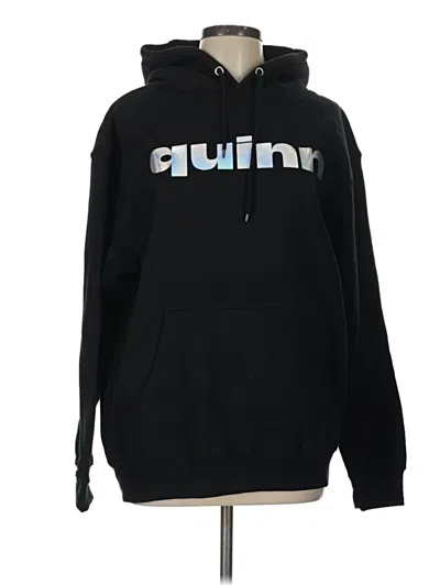 Pre-owned Quinn Pullover Hoodie In Black
