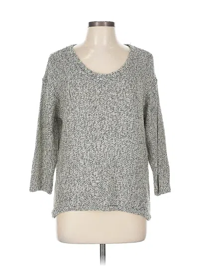 Pre-owned Quinn Pullover Sweater In Gray