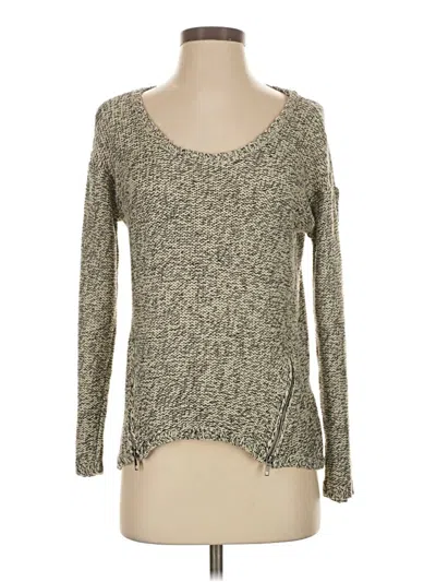 Pre-owned Quinn Pullover Sweater In Gray