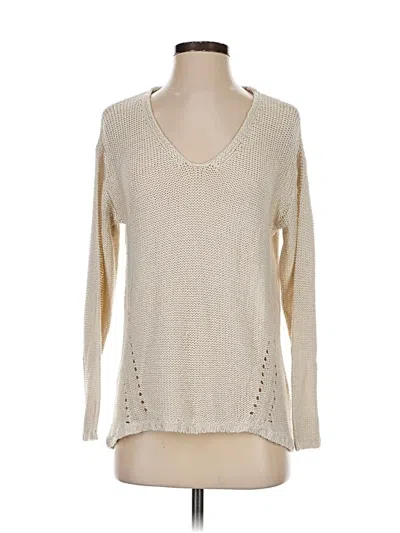 Pre-owned Quinn Pullover Sweater In Ivory