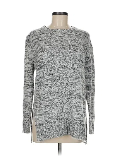 Pre-owned Quinn Pullover Sweater In Silver