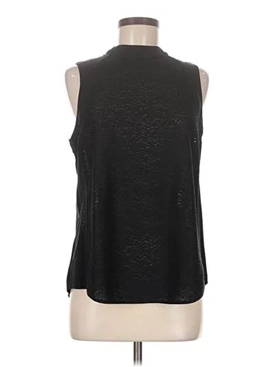 Pre-owned Quinn Sleeveless Blouse In Black