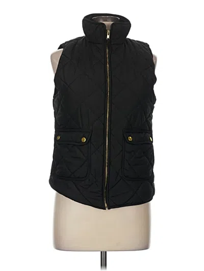 Pre-owned Quinn Sleeveless Top Black High Neck Tops