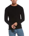 Quinn Solid Cashmere Crewneck Sweater In Black