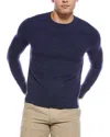 Quinn Solid Cashmere Crewneck Sweater In Blue