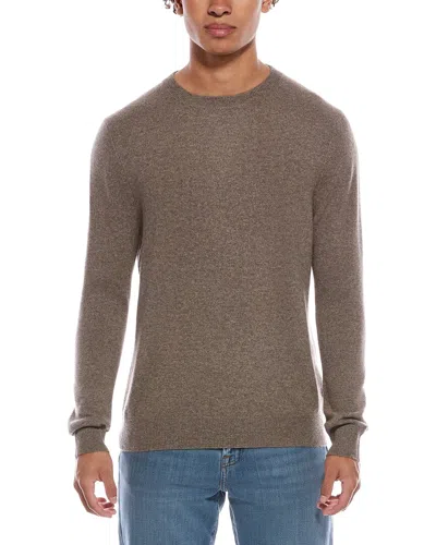 QUINN QUINN SOLID CASHMERE CREWNECK SWEATER