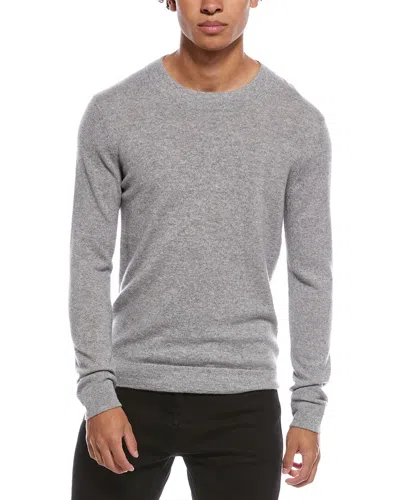 QUINN QUINN SOLID CASHMERE CREWNECK SWEATER
