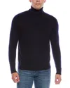 Quinn Solid Cashmere Turtleneck Sweater In Black