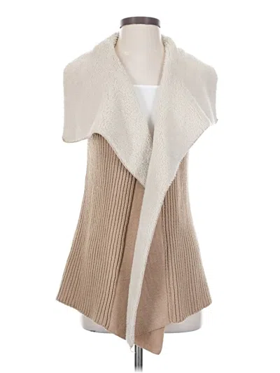 Pre-owned Quinn Sweater Vest In Brown