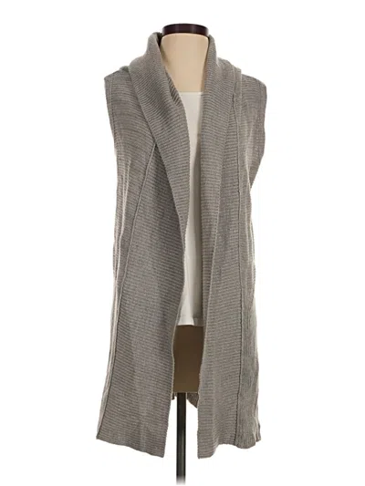 Pre-owned Quinn Sweater Vest In Gray