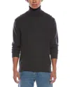 Quinn Turtleneck Cashmere Sweater In Gray