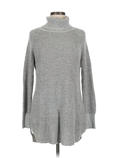 Pre-owned Quinn Turtleneck Sweater In Gray