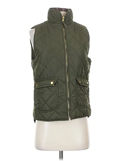 Pre-owned Quinn Vest In Green