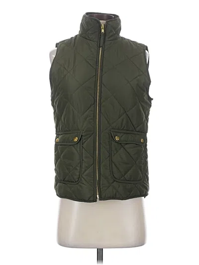 Pre-owned Quinn Vest In Green