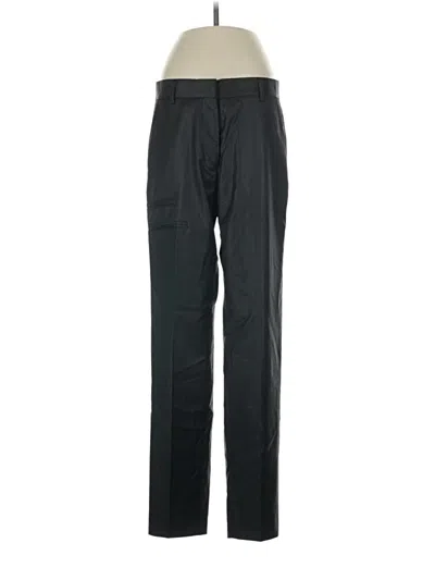 Pre-owned Quinn Wool Pants In Black