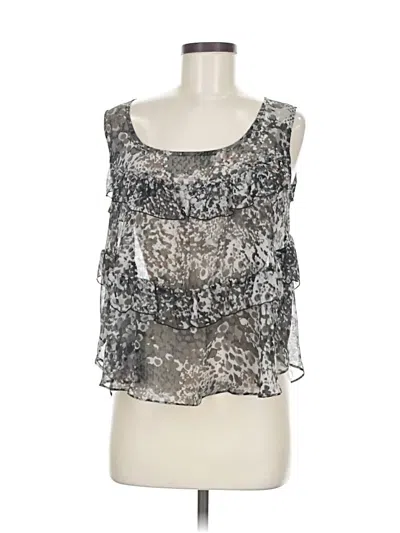 Pre-owned Quintessential Sleeveless Blouse In Green