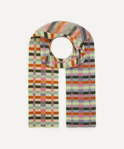 Quinton Chadwick Women's Brushed Wool Intarsia Scarf