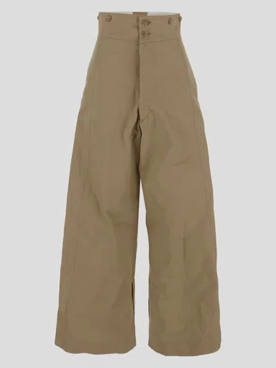 Quira Baggy Trousers In Lightkhaki