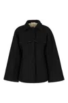 QUIRA BLACK WOOL JACKET