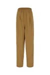 QUIRA CAMEL WOOL PANTS