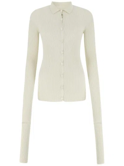 QUIRA CLASSIC COLLAR CARDIGAN