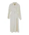 Quira Duster Coat In White