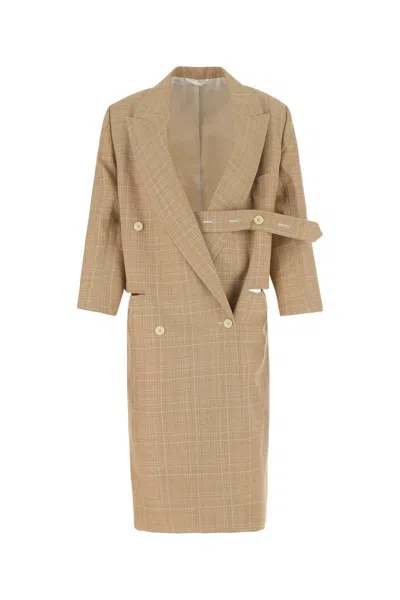 Quira Embroidered Wool Overcoat