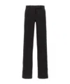 Quira Black Wool Pant In Black