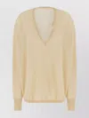Quira Sand Wool Oversize Sweater