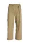 Quira Trousers With Belt Loops And Side Pocket In Q0044