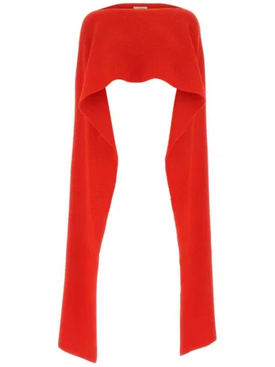 QUIRA RED PONCHO
