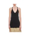 Quira Viscose Dancer Tank Top In Nude