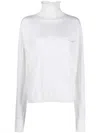 Quira Slouch-body Fine-knit Jumper In White