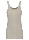 Quira Tank Top In Ecru