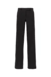 Quira Black Wool Pant In Black
