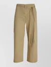 Quira Trousers With Belt Loops And Side Pocket