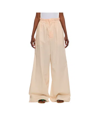Quira Wide-leg Casual Pants In Pink