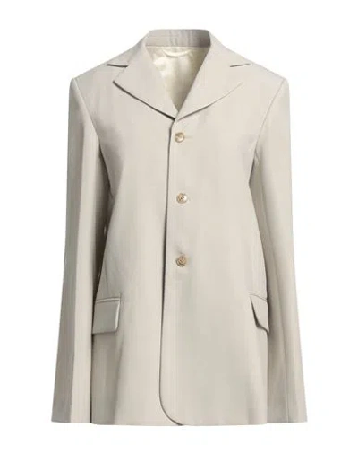 Quira Woman Blazer Beige Size 4 Wool