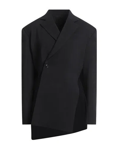 Quira Woman Blazer Black Size 4 Virgin Wool