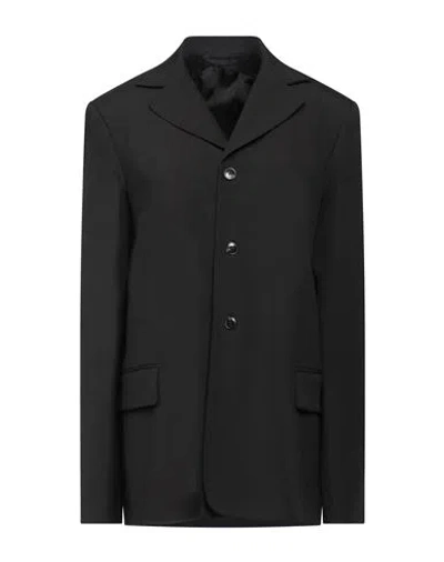 Quira Woman Blazer Black Size 6 Wool