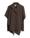 Quira Woman Blazer Khaki Size 4 Wool, Viscose In Beige