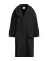 Quira Woman Coat Steel Grey Size 4 Virgin Wool In Grey