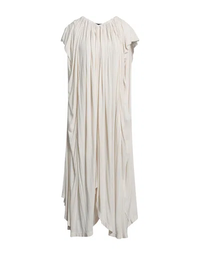 Quira Midi Dresses In Beige