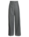 Quira Woman Pants Grey Size 6 Virgin Wool, Polyamide