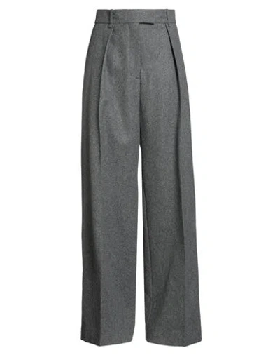 Quira Woman Pants Grey Size 6 Virgin Wool, Polyamide