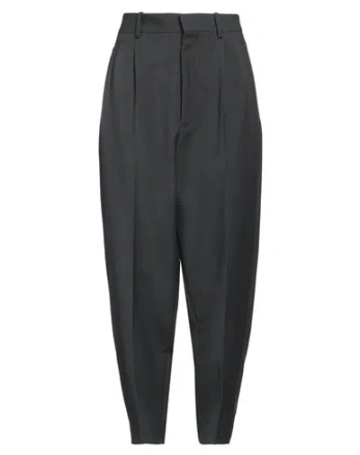 Quira Pleated Wide-leg Trousers In Grey