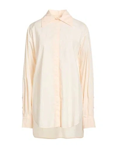 Quira Woman Shirt Blush Size 2 Cotton In Orange